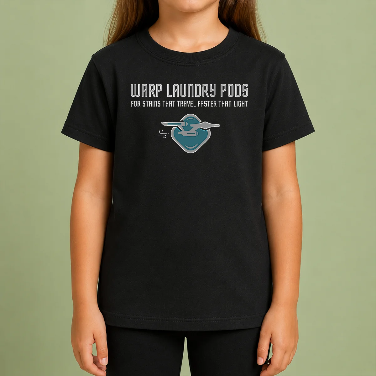 Original Warp Speed Laundry Pods Fast Stain Removal Geek Kids T Shirt Original Warp Speed Laundry Pods Fast Stain Removal Geek Kids T-Shirt