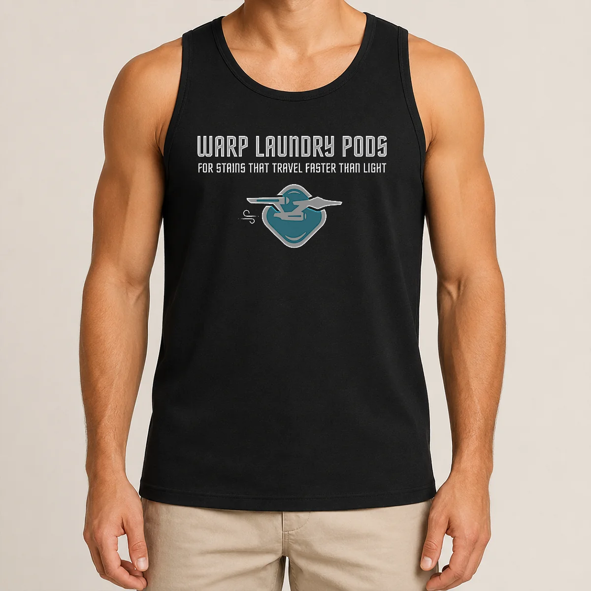 Original Warp Speed Laundry Pods Fast Stain Removal Geek Tank Top Original Warp Speed Laundry Pods Fast Stain Removal Geek Tank Top