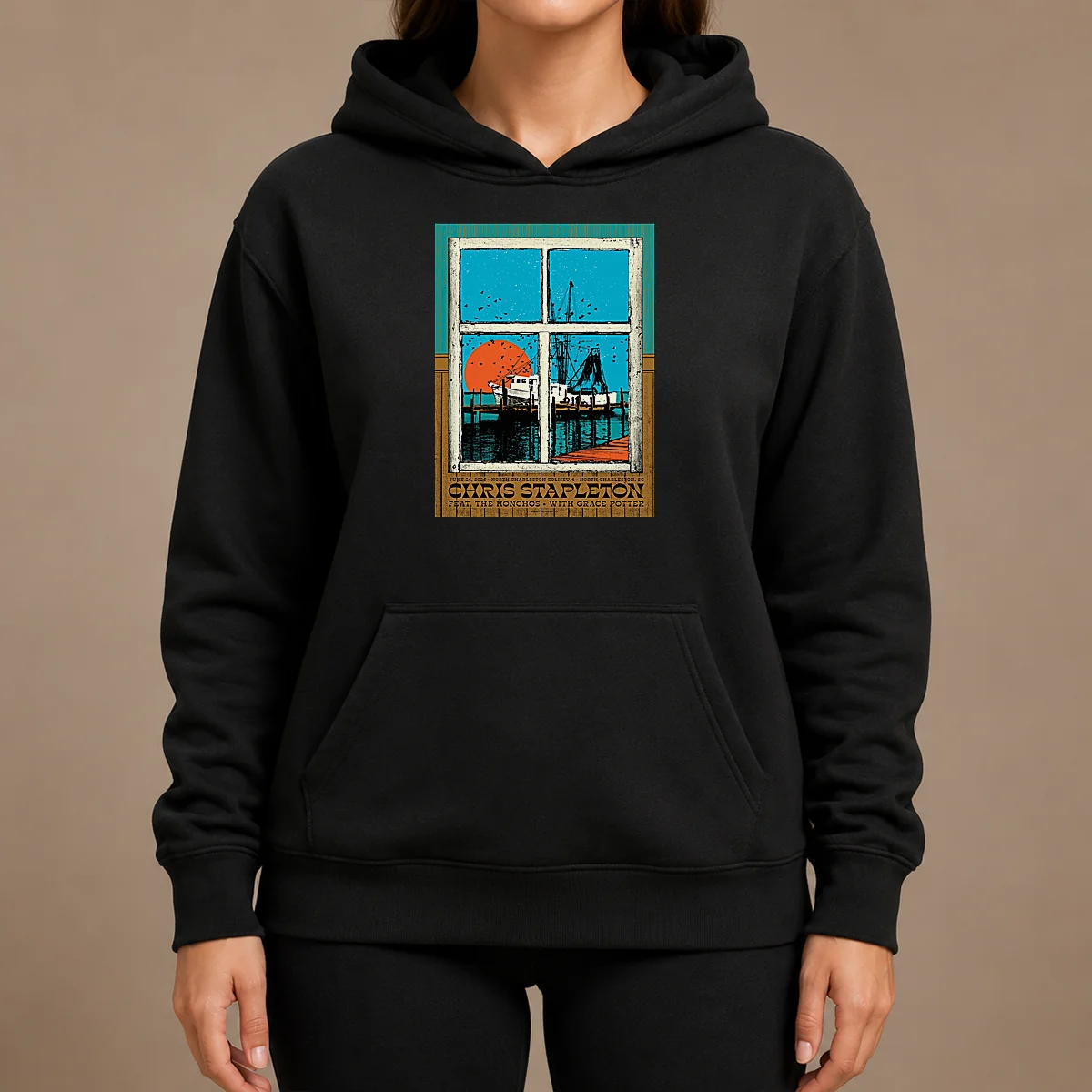 Premium Chris Stapleton At North Charleston Coliseum On June 26 2026 Poster Hoodie Premium Chris Stapleton At North Charleston Coliseum On June 26 2026 Poster Hoodie
