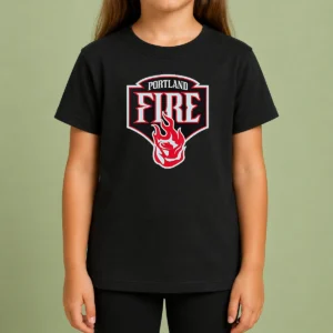 Premium Portland Fire Logo Kids T-Shirt