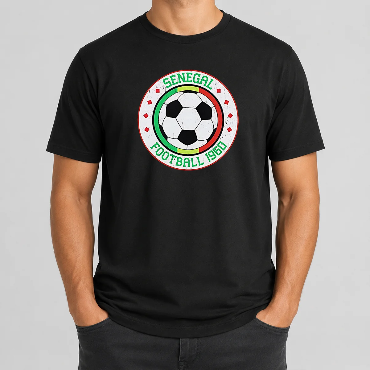 Premium Senegal Football 1960 Vintage Soccer Shirt Premium Senegal Football 1960 Vintage Soccer Shirt