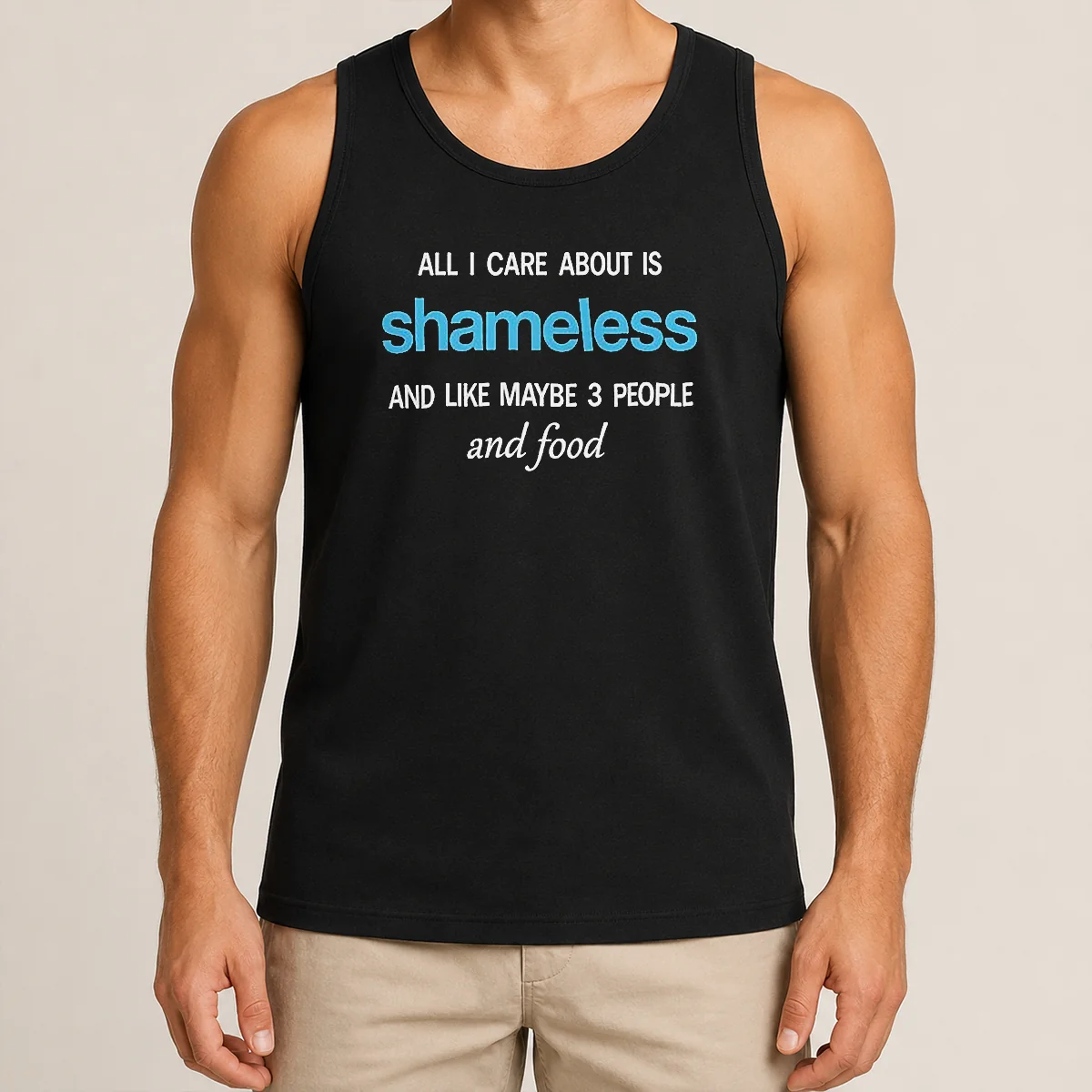 Pretty All I Care About Is Shameless And Like Maybe 3 People And Food Tank Top Pretty All I Care About Is Shameless And Like Maybe 3 People And Food Tank Top