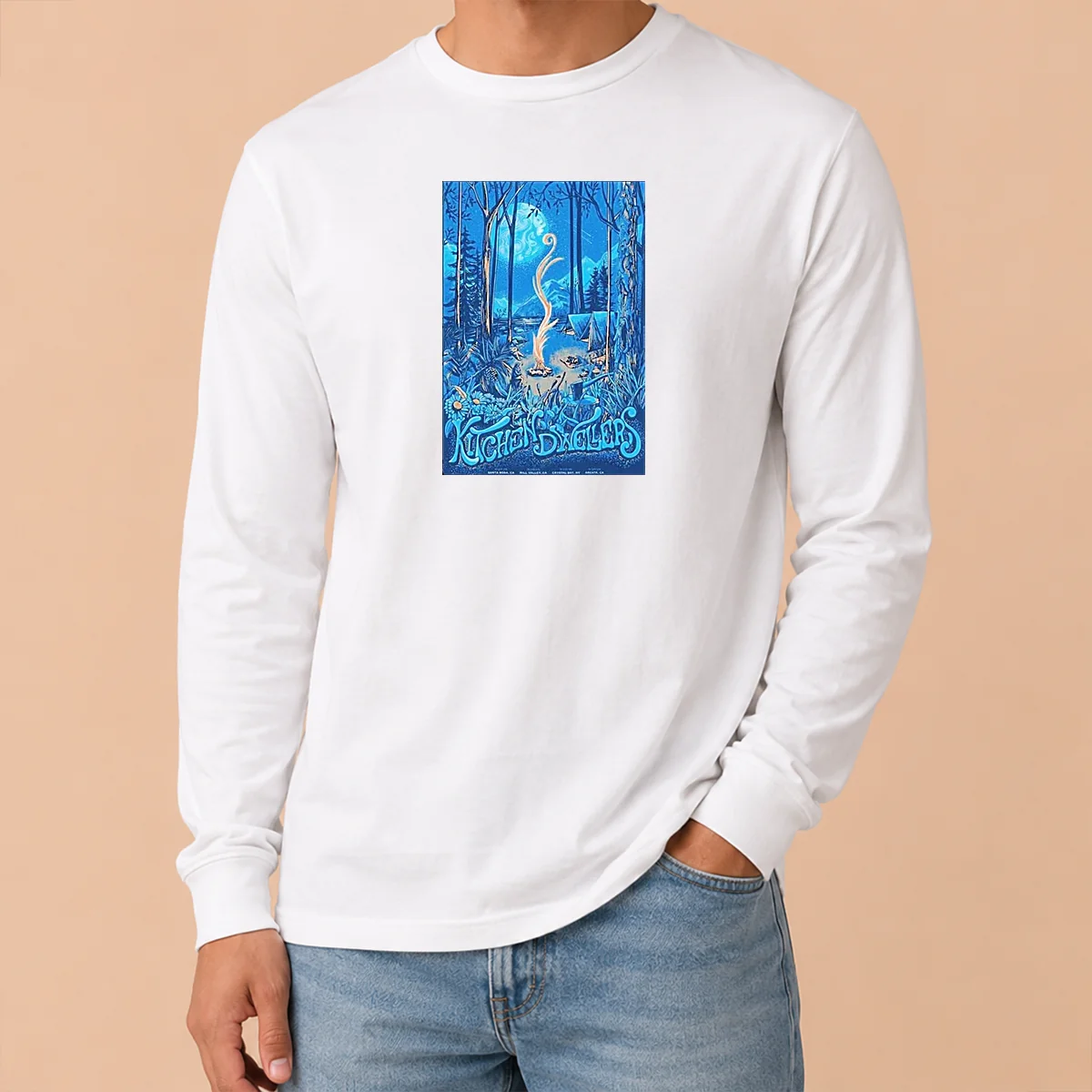Pretty Kitchen Dwellers June 2026 Tour Long Sleeve Shirt Pretty Kitchen Dwellers June 2026 Tour Long Sleeve Shirt