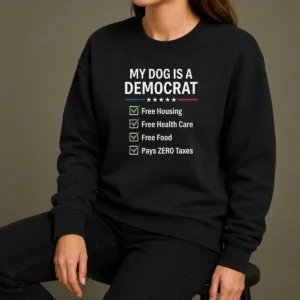 Pretty My Dog Is A Democrat Sweater