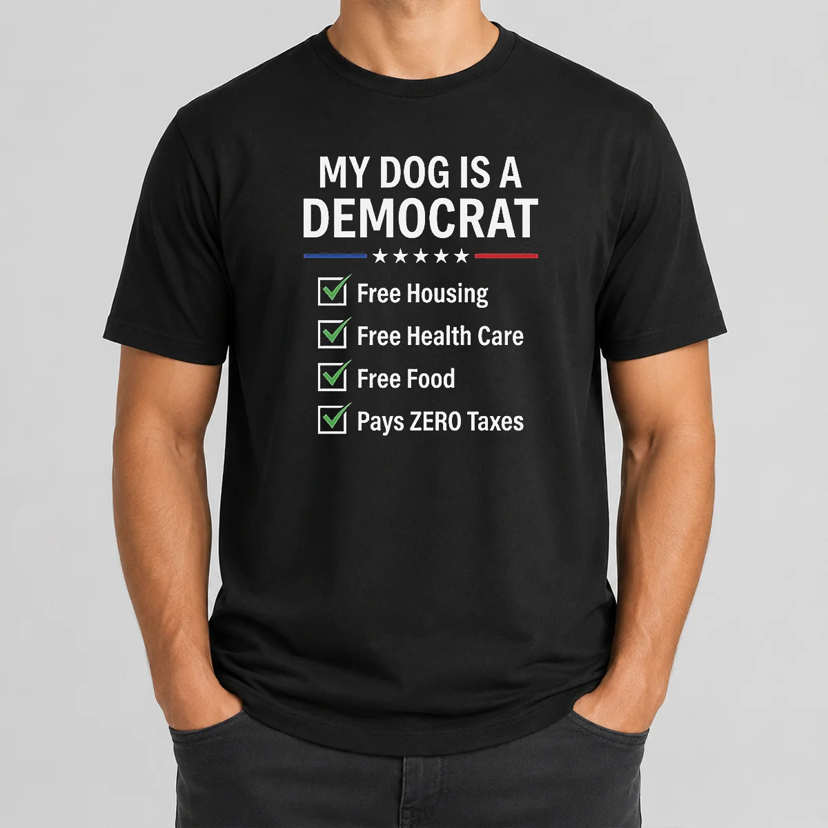 Pretty My Dog Is A Democrat Shirt Pretty My Dog Is A Democrat Shirt