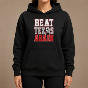 Pretty Oklahoma Sooners Beat Texas Again College Football Hoodie
