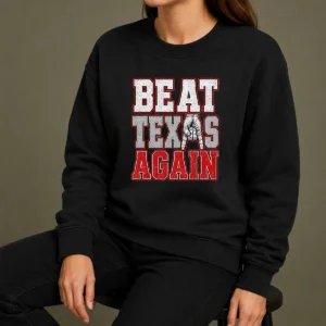 Pretty Oklahoma Sooners Beat Texas Again College Football Sweater