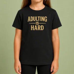 Pretty Paymoneywubby Adulting Is Hard Kids T-Shirt
