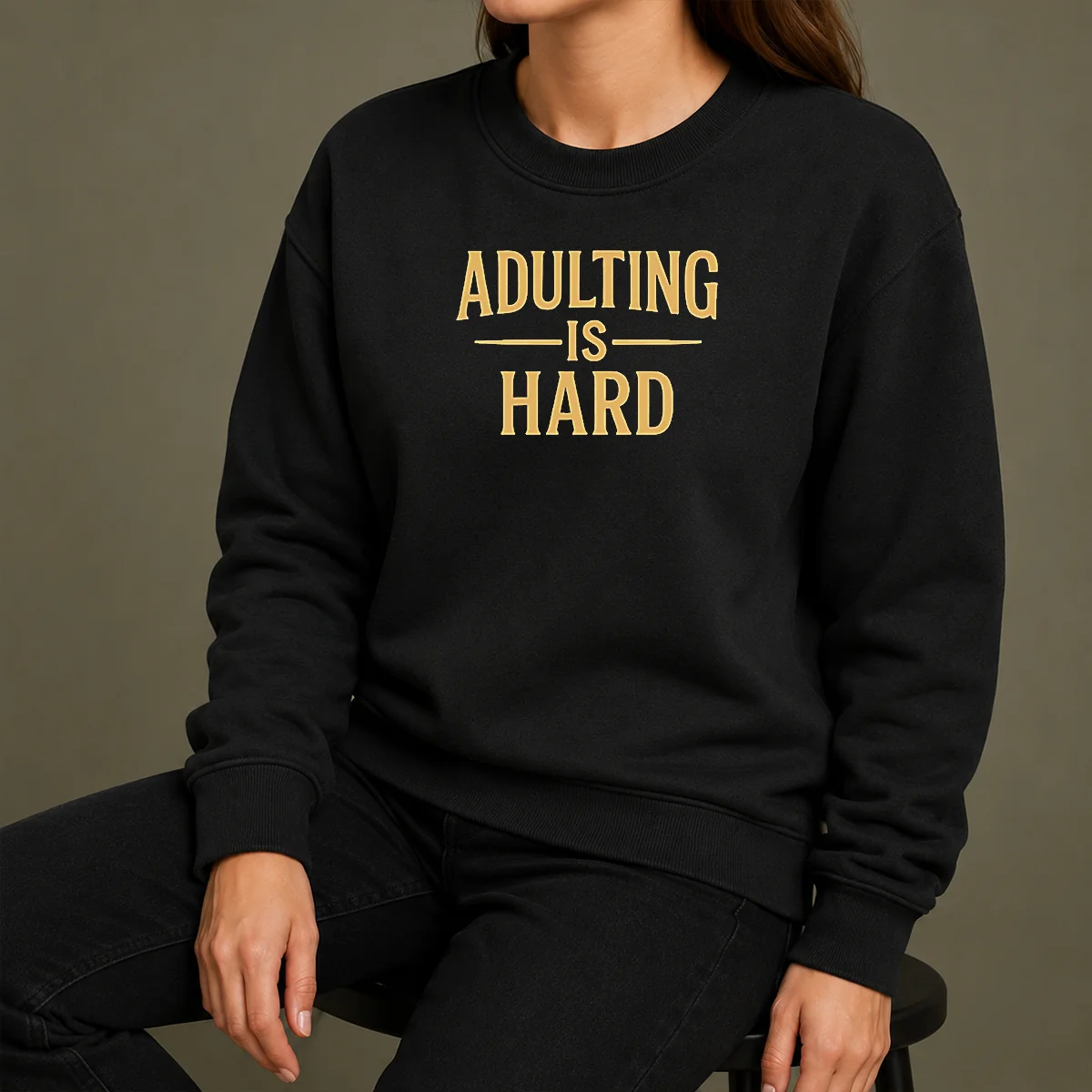 Pretty Paymoneywubby Adulting Is Hard Sweater Pretty Paymoneywubby Adulting Is Hard Sweater
