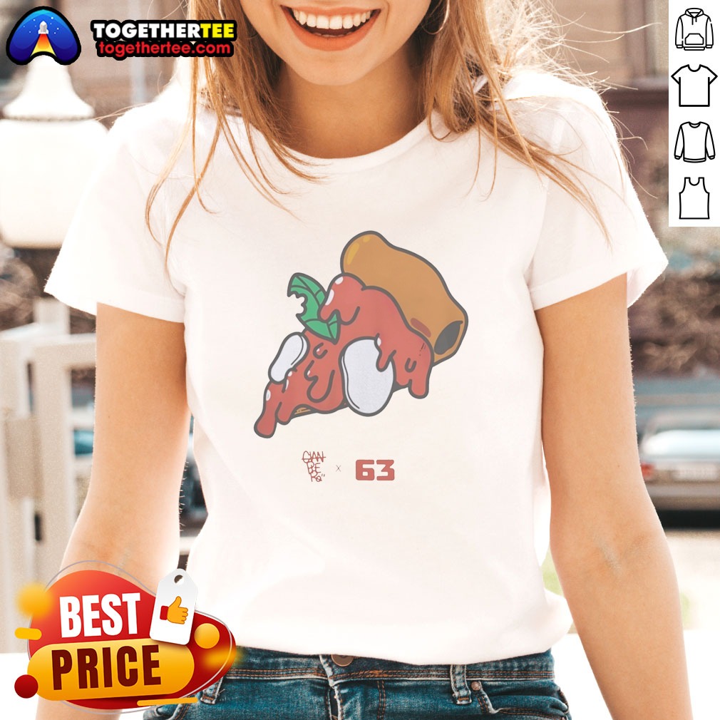 Pretty Pizza Gian Berg X 63 Shirt on Ladies Shirt Pretty Pizza Gian Berg X 63 Shirt shown as a ladies shirt preview