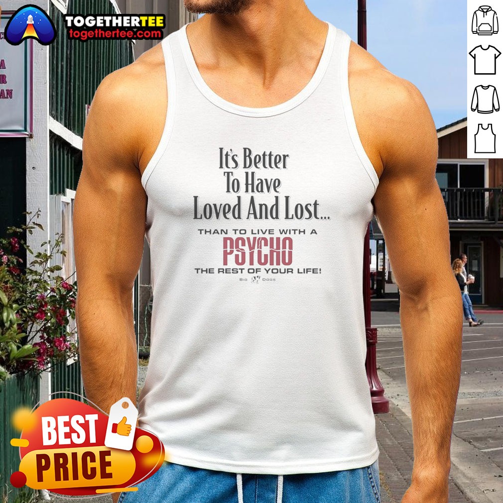 Dog Lover Shirt on Tank Top Dog Lover Shirt shown as a tank top preview