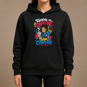 3AM Charting Nurse Graffiti Coffee Hoodie