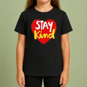 Awesome Hot Stay Kind Heart Kids T-Shirt