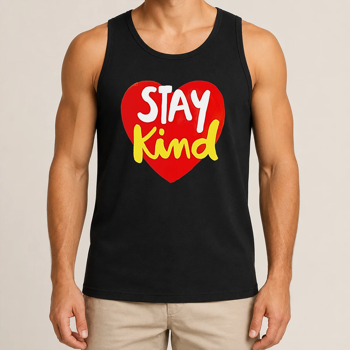 Awesome Hot Stay Kind Heart Tank Top Awesome Hot Stay Kind Heart Tank Top