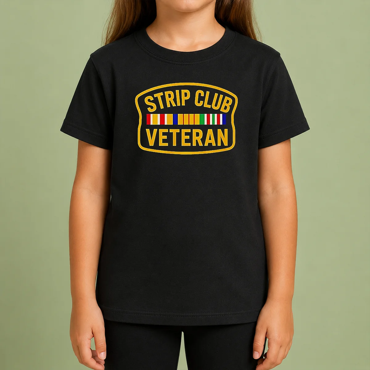 Awesome Hot Strip Club Veteran Logo Kids T Shirt Awesome Hot Strip Club Veteran Logo Kids T-Shirt