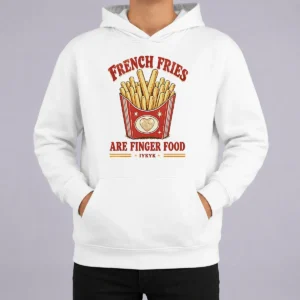 Awesome Nice French Fries Are Finger Food IYKYK Fast Food Hoodie