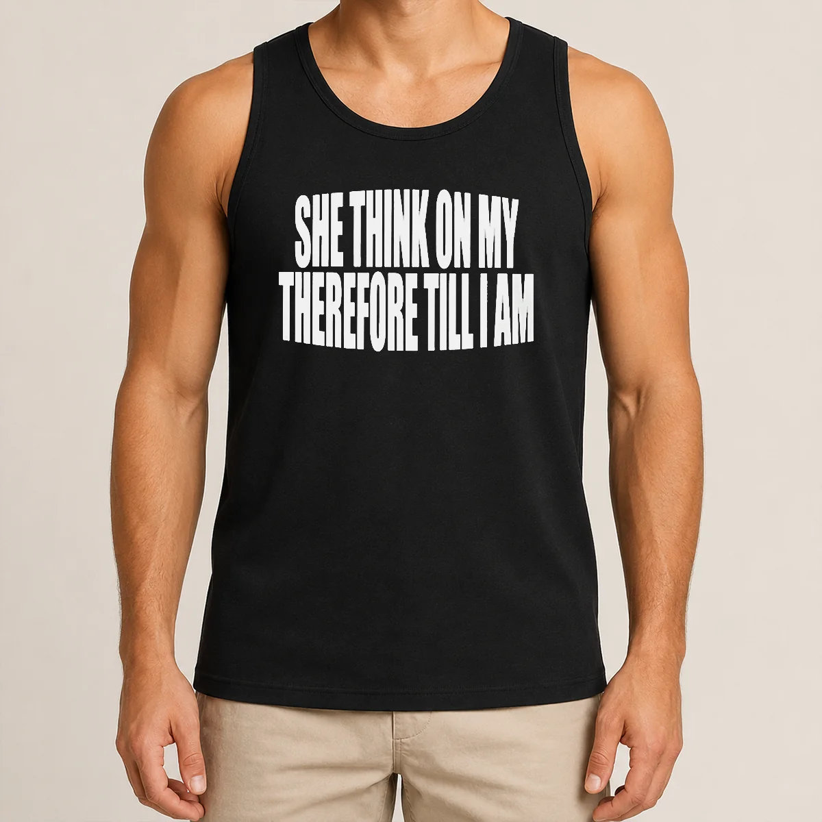 Awesome Original She Think On My Therefore Till I Am Tank Top Awesome Original She Think On My Therefore Till I Am Tank Top