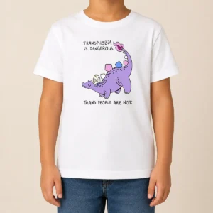 Awesome Transphobia Is Dangerous Trans People Are Not Kids T-Shirt