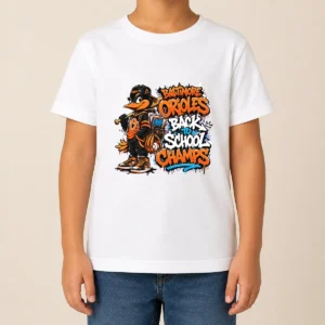 Baltimore Orioles Back to School Graffiti Kids T-Shirt