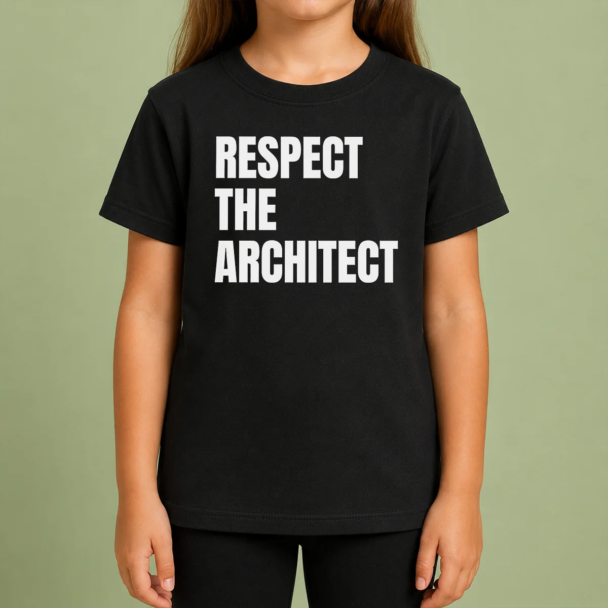 Funny Awesome Respect The Architect Kids T Shirt Funny Awesome Respect The Architect Kids T-Shirt
