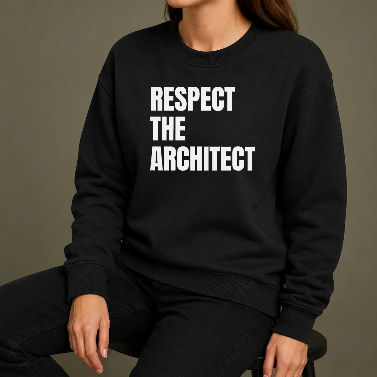 Funny Awesome Respect The Architect Sweater Funny Awesome Respect The Architect Sweater