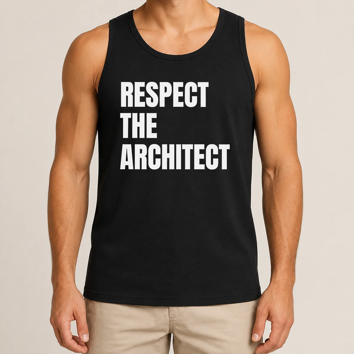 Funny Awesome Respect The Architect Tank Top Funny Awesome Respect The Architect Tank Top