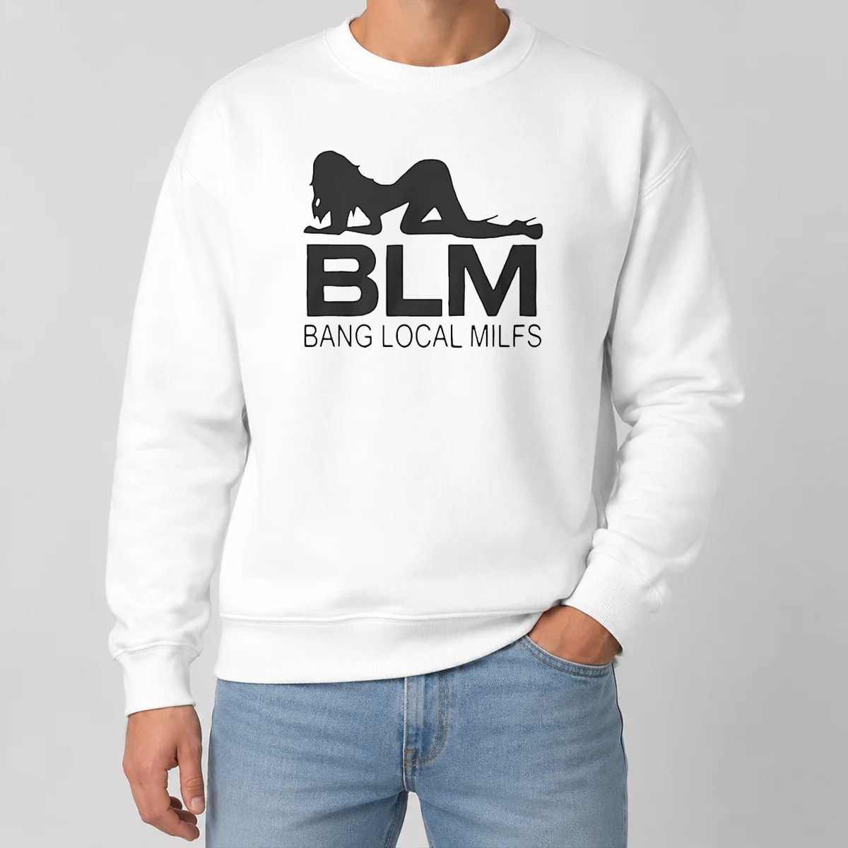 Funny BLM Bang Local Milfs Sweater Funny BLM Bang Local Milfs Sweater