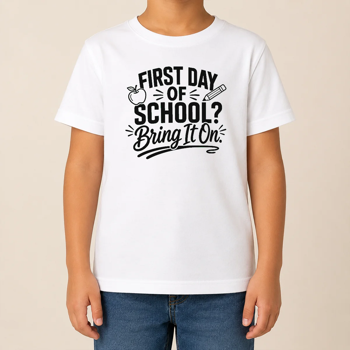 Funny First Day Of School Teacher Humor Line Art Kids T Shirt Funny First Day Of School Teacher Humor Line Art Kids T-Shirt