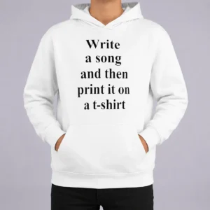 Funny Hot Charli Write A Song And Then Print It On A Hoodie