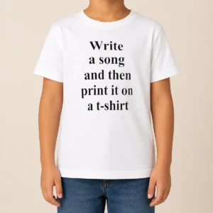 Funny Hot Charli Write A Song And Then Print It On A Kids T-Shirt