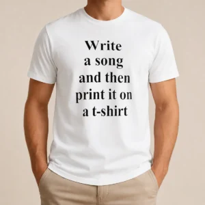 Funny Hot Charli Write A Song And Then Print It On A