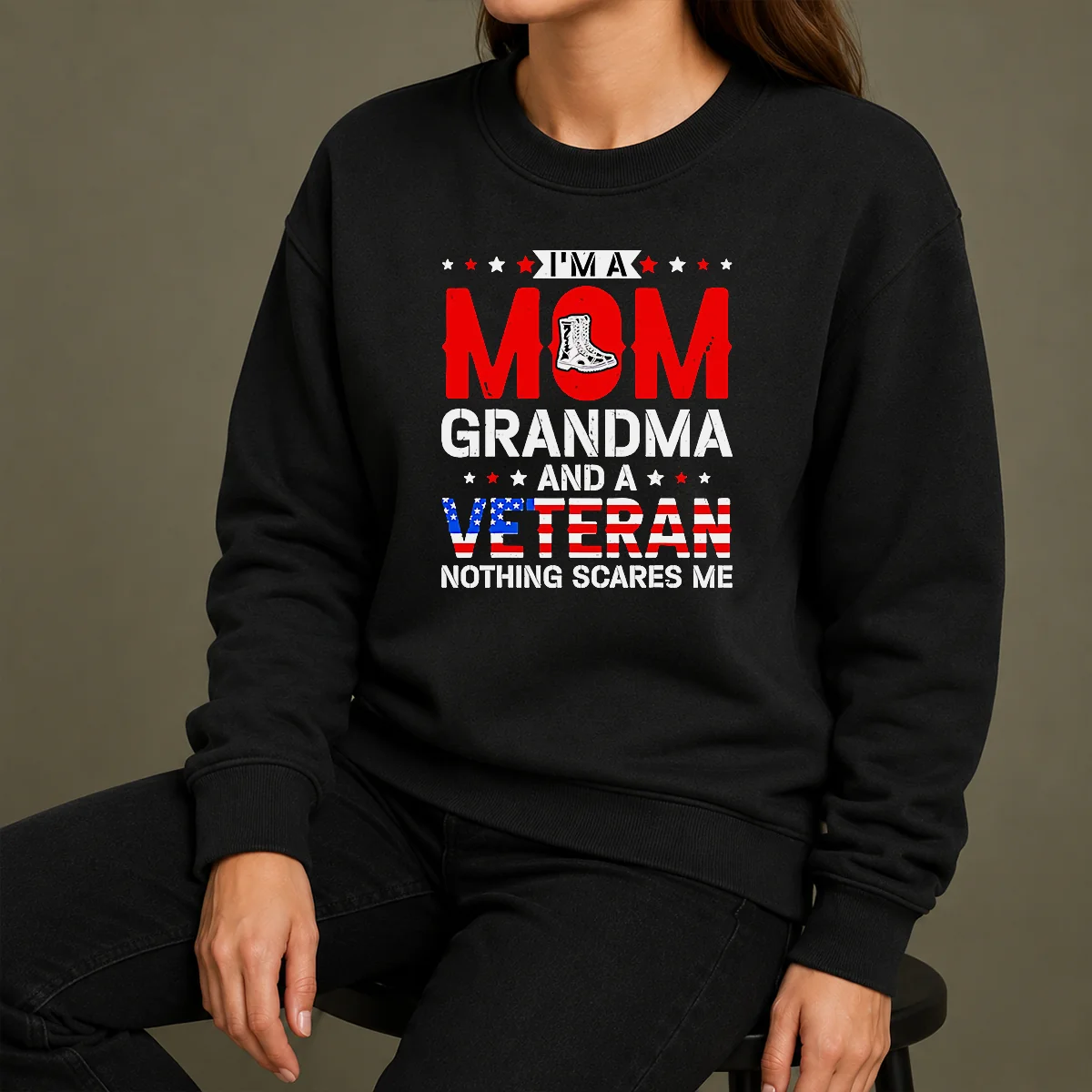 funny-i-m-a-mom-grandma-and-a-veteran-nothing-scares-me-usa-sweater