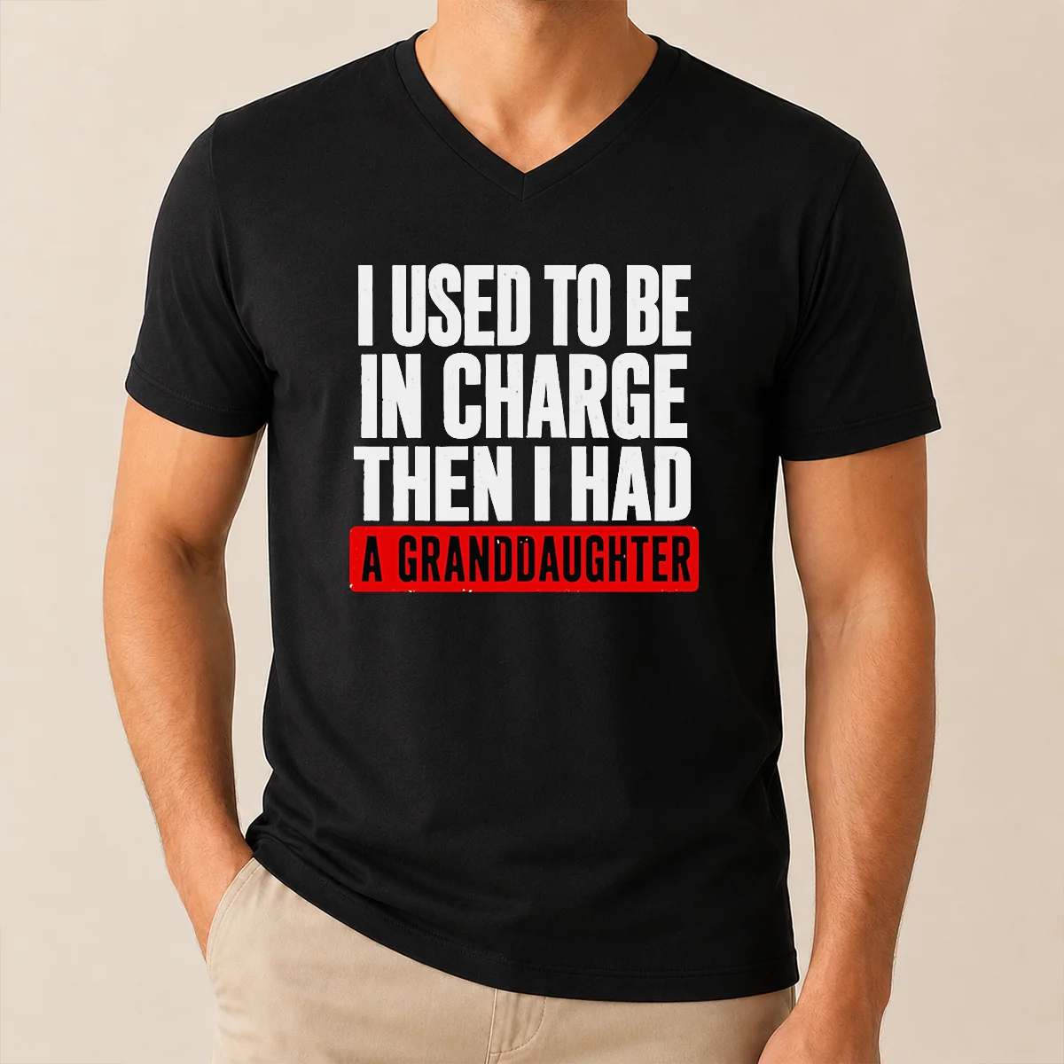Funny I Used To Be In V-Neck Shirt Funny I Used To Be In V-Neck Shirt
