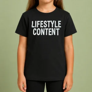 Funny Lifestyle Content Kids T-Shirt