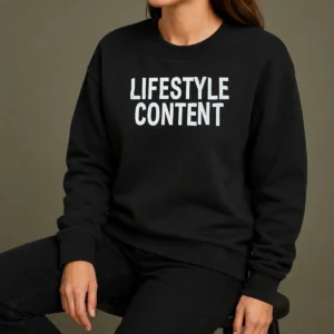 Funny Lifestyle Content Sweater