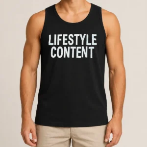 Funny Lifestyle Content Tank Top