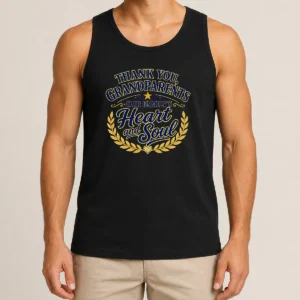 Funny Original Grandparents Day Thank You Vector Family Love Tank Top