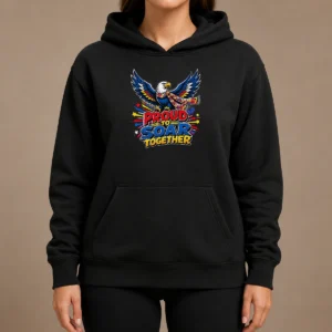 Funny Proud To Soar Together Pop Art Hoodie
