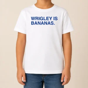 Funny Wrigley Is Bananas Kids T-Shirt