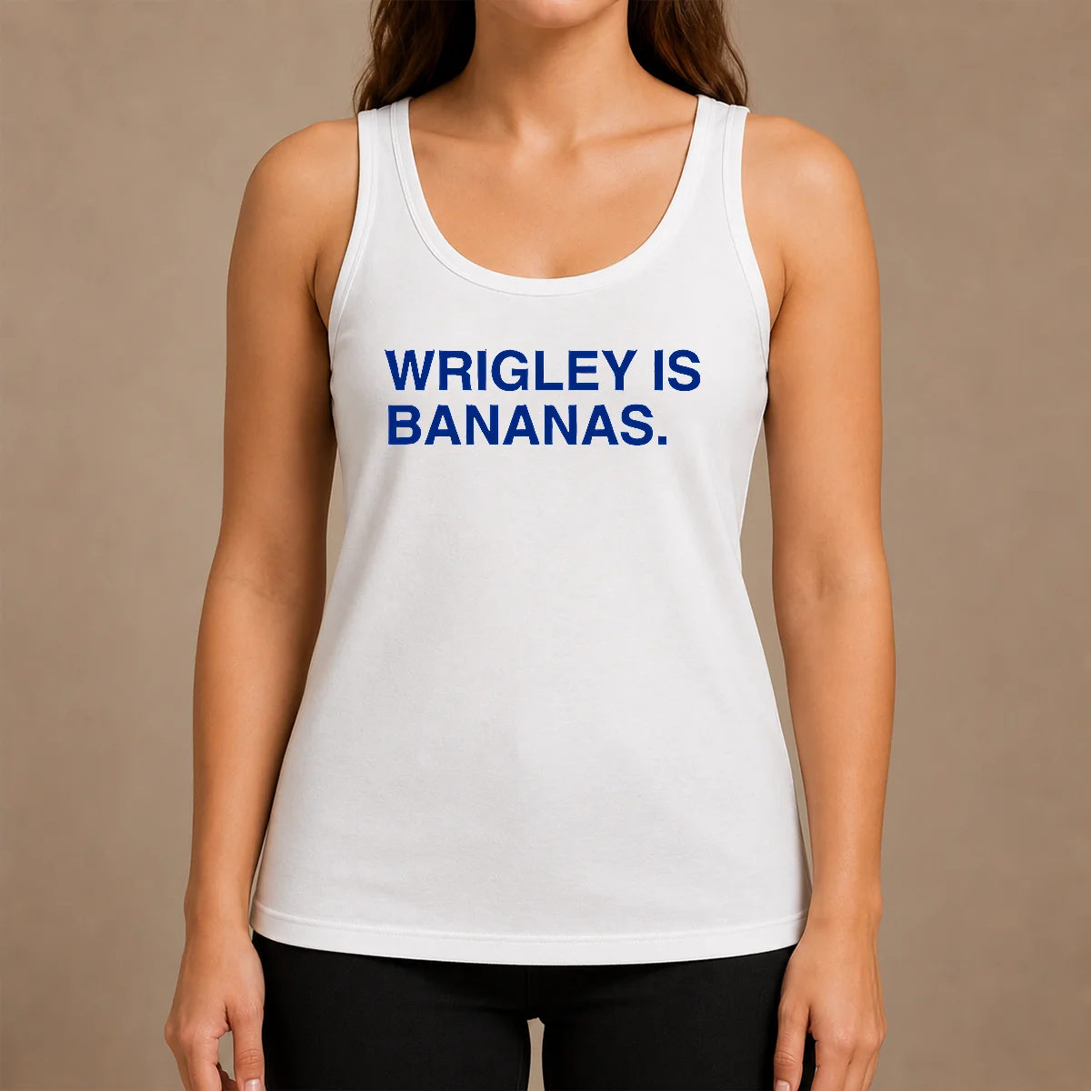 Funny Wrigley Is Bananas Tank Top Funny Wrigley Is Bananas Tank Top