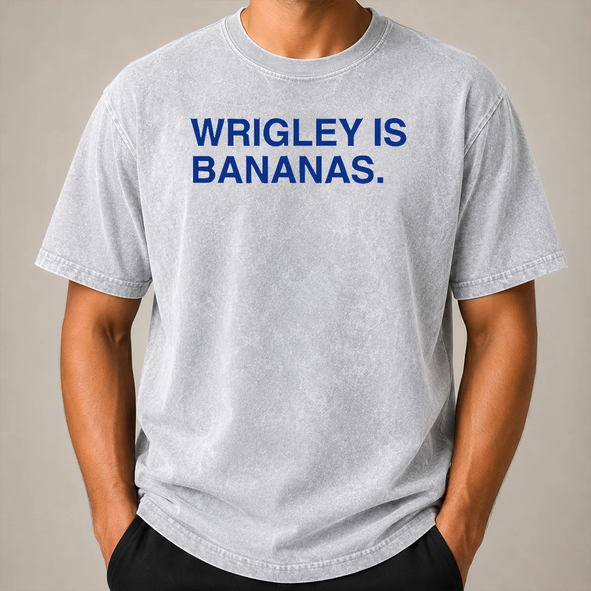Funny Wrigley Is Bananas Washed T Shirt Funny Wrigley Is Bananas Washed T-Shirt