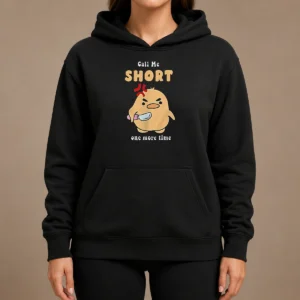 Good Call Me Short One More Time Cute Angry Bird With Knife Hoodie