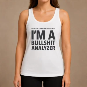Good I'M Not A Conspiracy Theorist I'M A Busshit Analyzer Tank Top