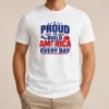 Good Labour Day Proud American Worker Typography