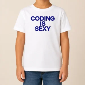 Good Original Coding Is Sexy Text Kids T-Shirt