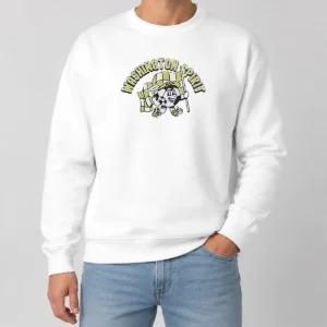 Good Washington Spirit Mascot Soccer Ball Character Sweater