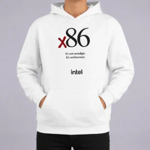 Hot Awesome Intel X86 It'S Not Nostalgia It'S Architecture Hoodie