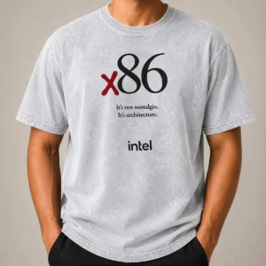 Hot Awesome Intel X86 It'S Not Nostalgia It'S Architecture Washed T-Shirt