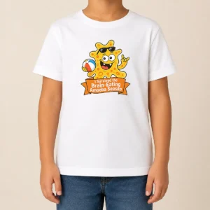 Hot Brain Eating Amoeba Survival Minimalist Kids T-Shirt