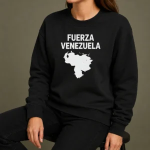 Hot Fuerza Venezuela Map Sweater